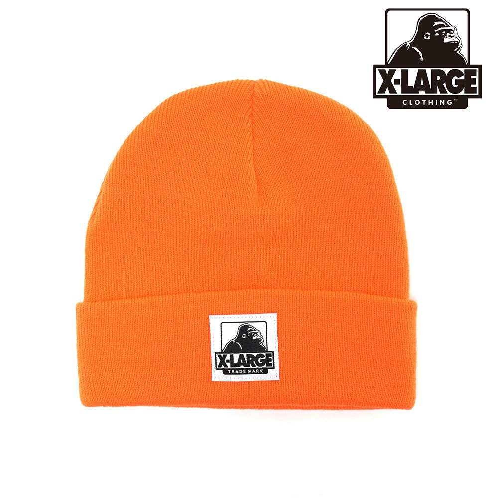 エクストララージ Xlarge Og Patched Cuff Beanie Orange Lockers ベースボールキャップ専門通販